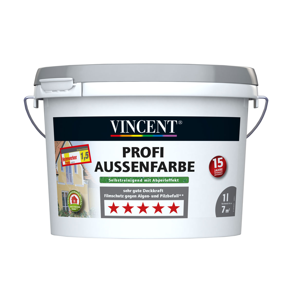 Vincent Profi Außenfarbe 1 L