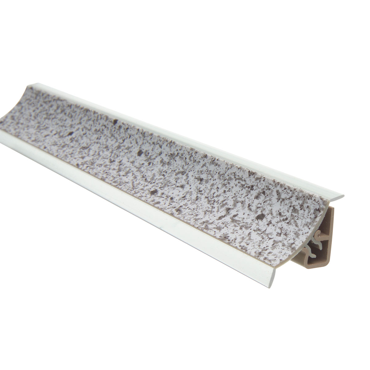 Küchenwandprofil Stein hell 23 x 25 x 2600 mm