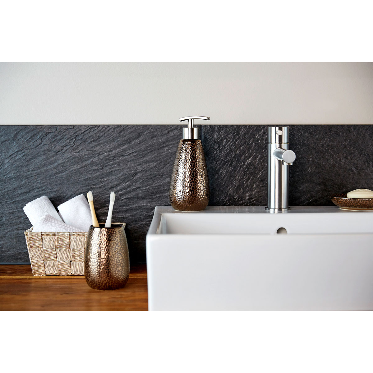 Wenko  Bad-Accessoire-Set Marrakesh 3-teilig Bad-Zubehör Set Bild 11