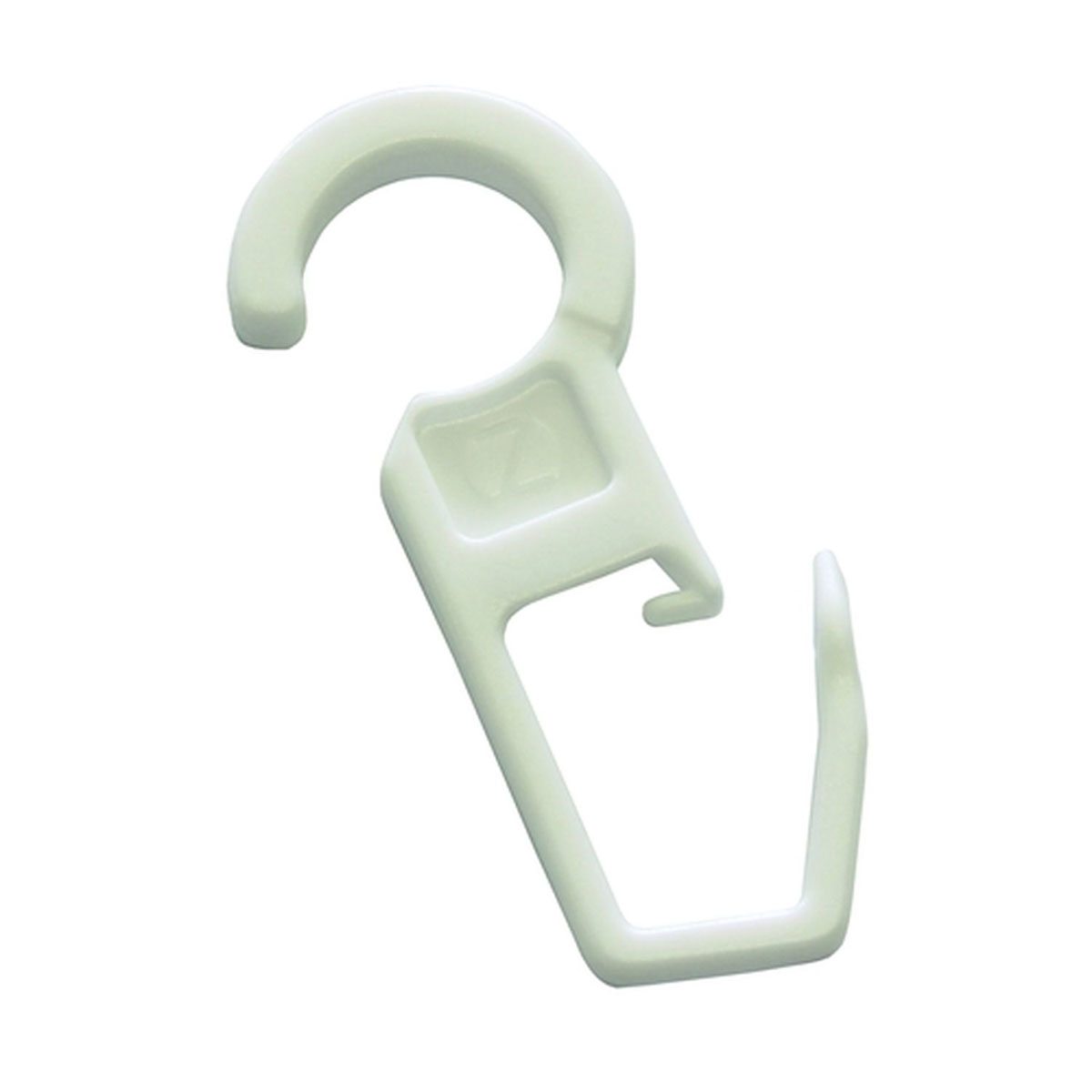 Gardinia Faltenlegehaken weiß