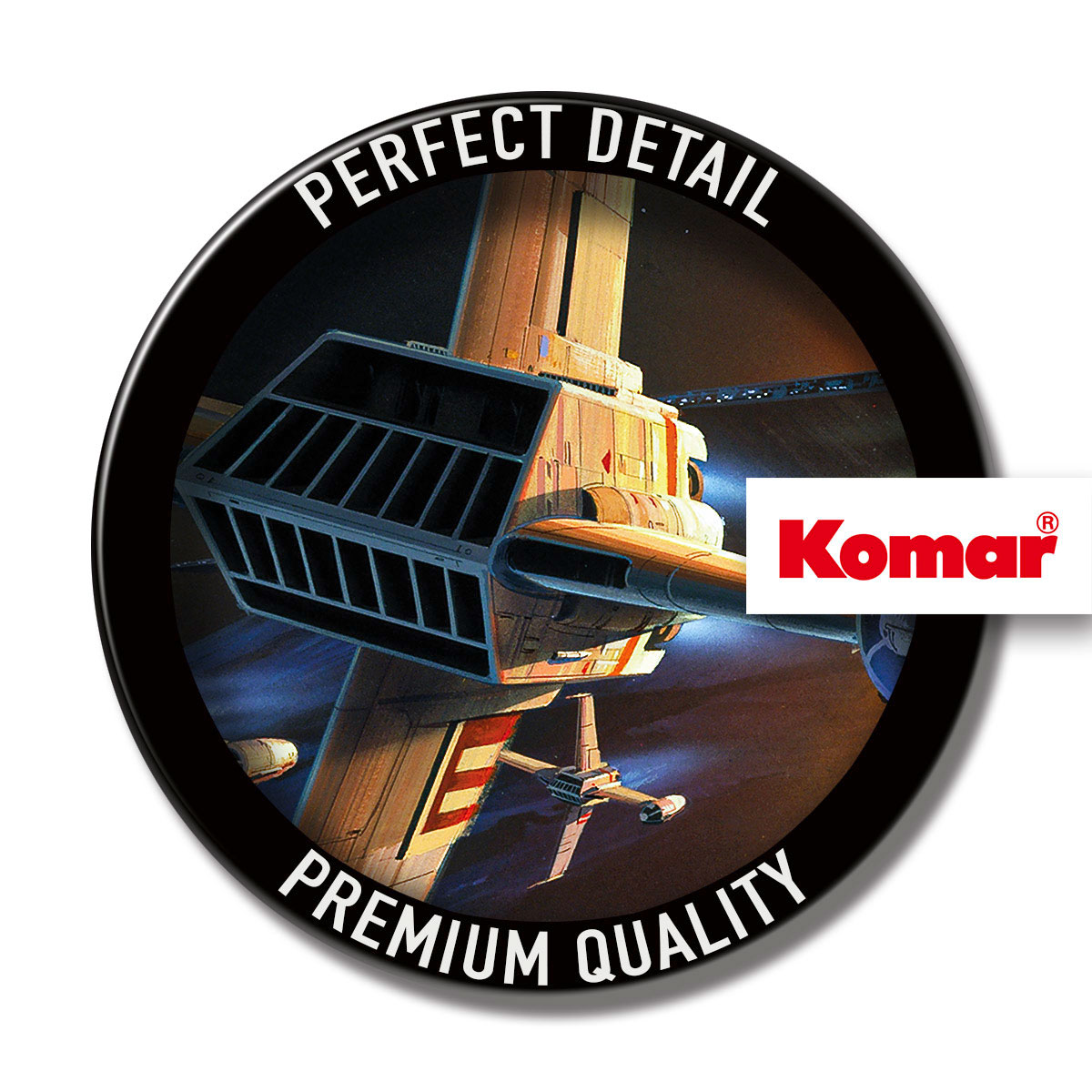 Komar  Wandbild Star Wars Classic Endor Orbit War 50x40 cm Bild 7