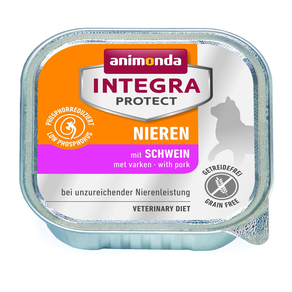 animonda integra Cat Niere Schwein 100g Schale