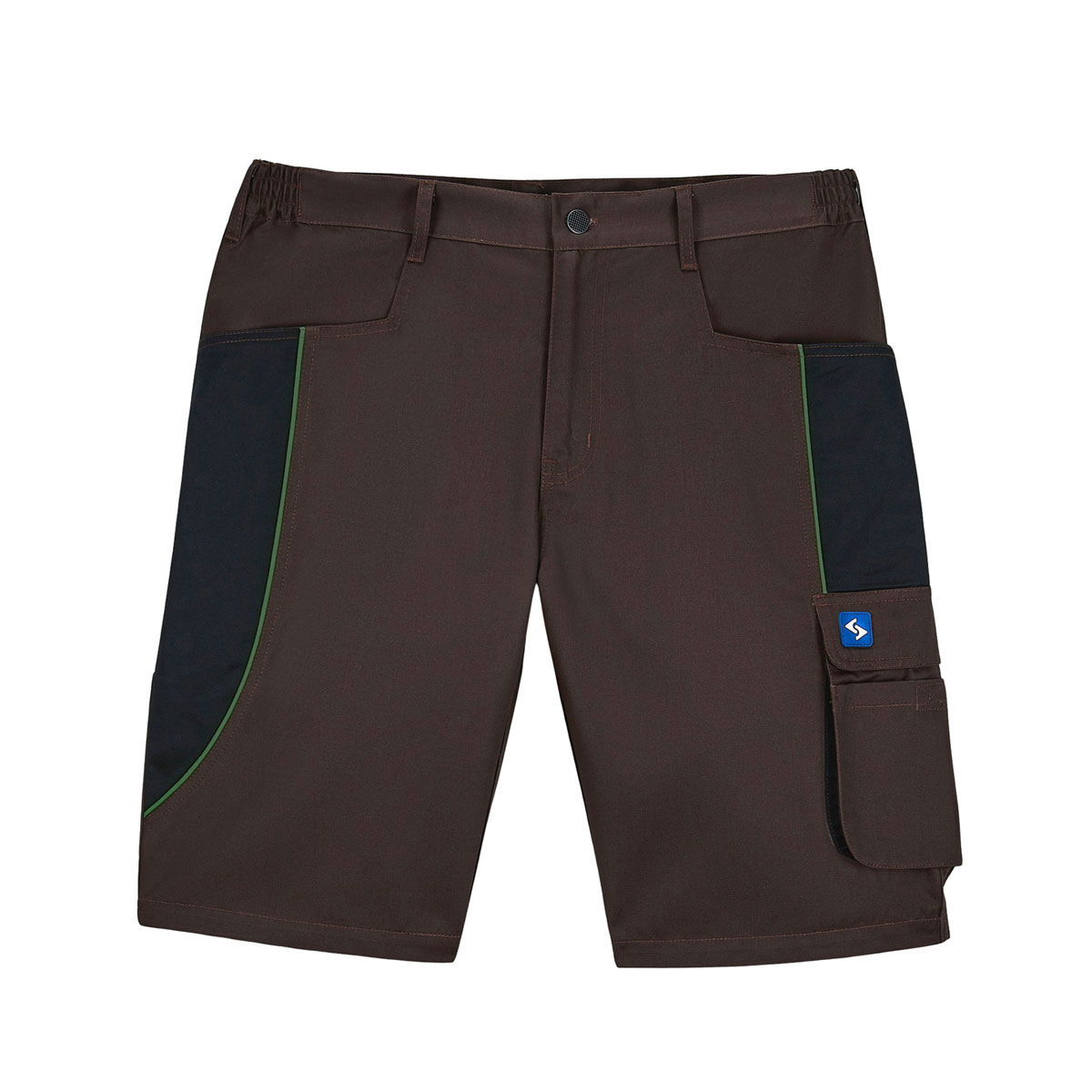 Scheibler Shorts Active braun/schwarz Größe M