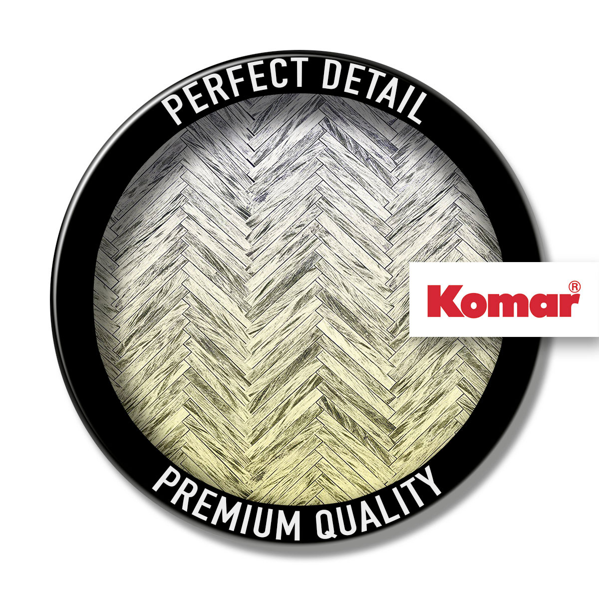 Komar  Vlies Fototapete Herringbone Yellow 400x250 cm Bild 4