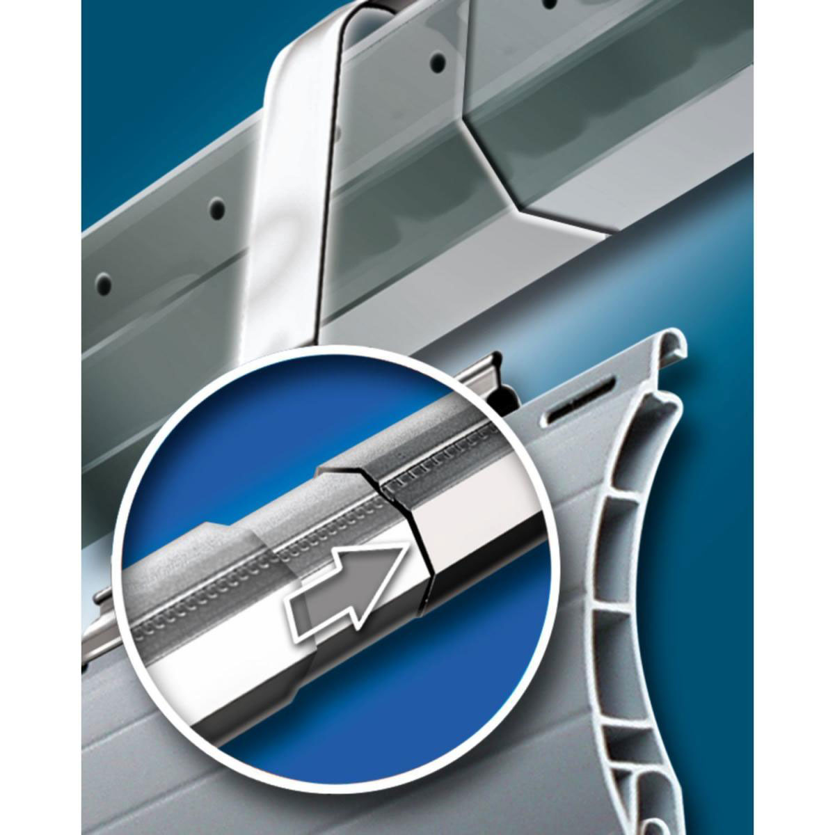 Schellenberg Teleskopwelle mit Nut 60 mm Länge 1,5 m Bild 2