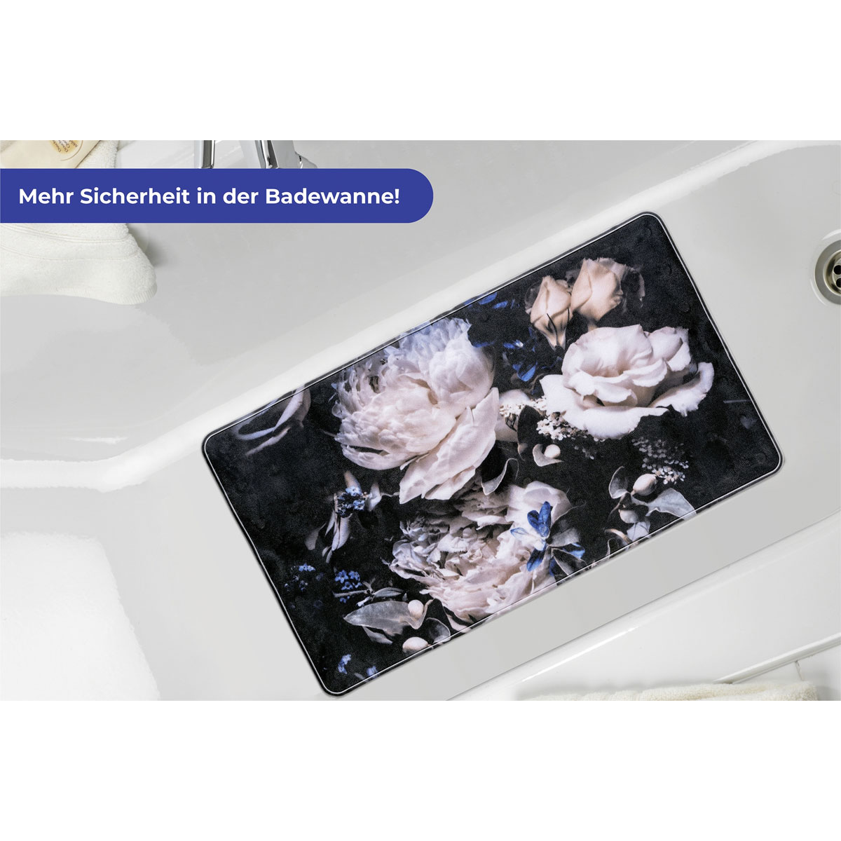 Wenko  Wanneneinlage Peony 70 x 40 cm Bild 7