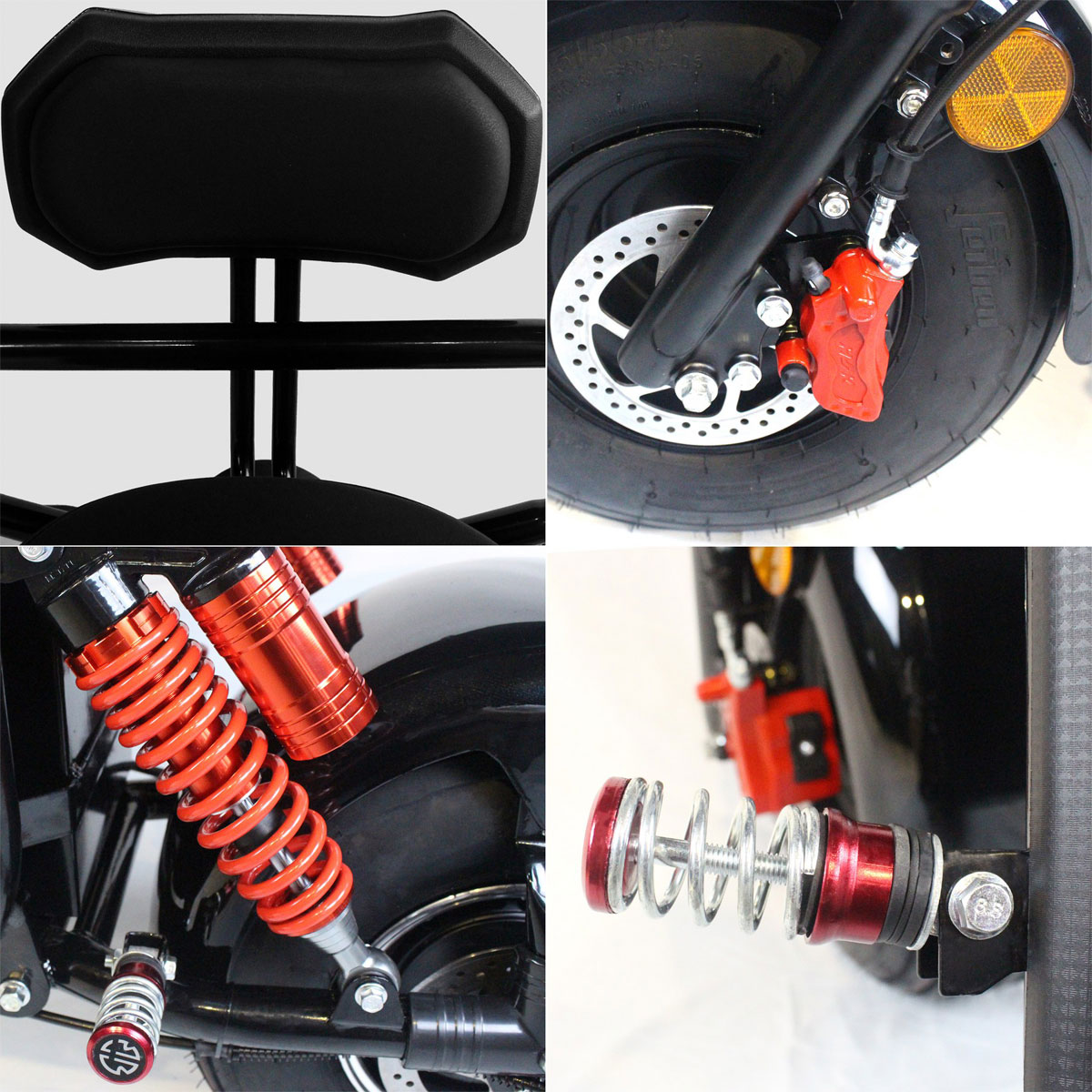 Rolektro E-Cruiser Schwarz, 45km/h Bild 9