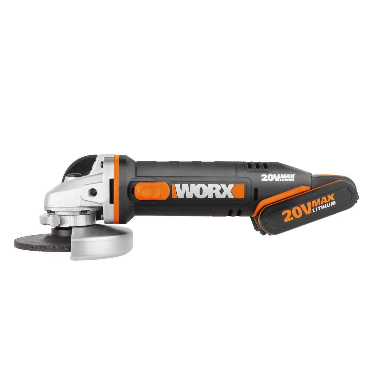 Worx Akku-Winkelschleifer-Set WX800 Bild 2
