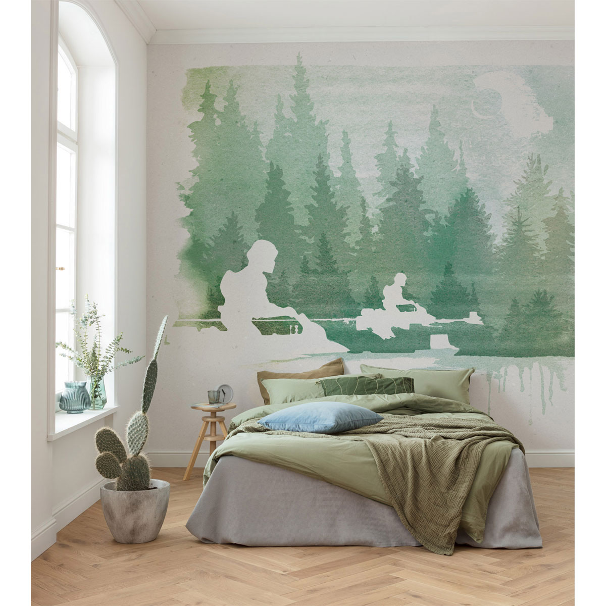 Komar  Vlies Fototapete Star Wars Endor Speeders 350x280 cm