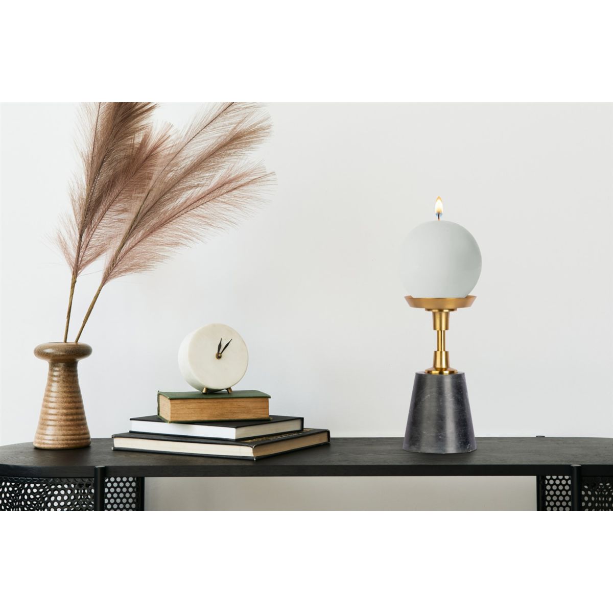 Kerzenhalter Fayya 125 gold schwarz Bild 3