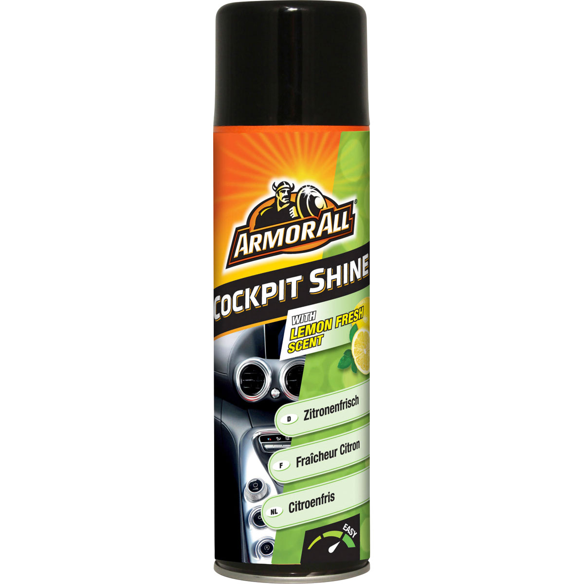 Kunststoffpflegemittel Cockpit Shine Zitrone 500 ml