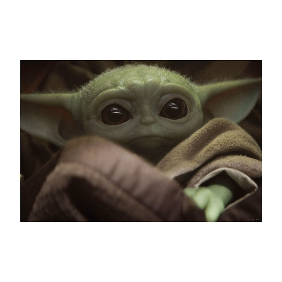 Komar  Wandbild Mandalorian The Child Cute Face 70x50 cm Bild 2