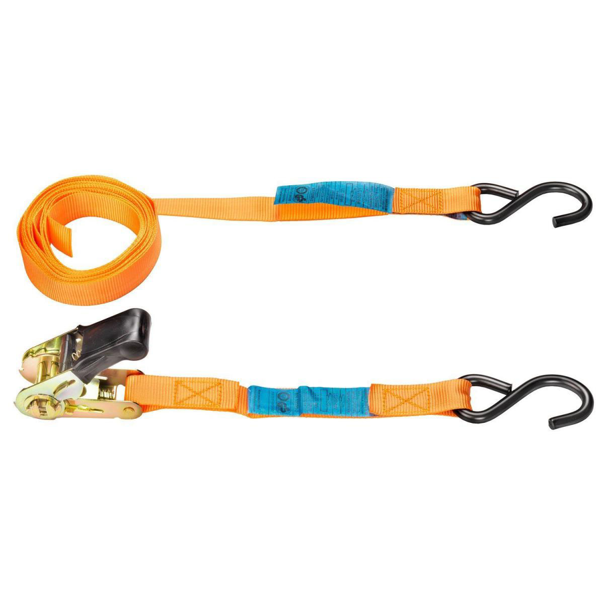 Connex Zurrgurt-Set mit Ratsche und Haken 4-teilig Bild 1