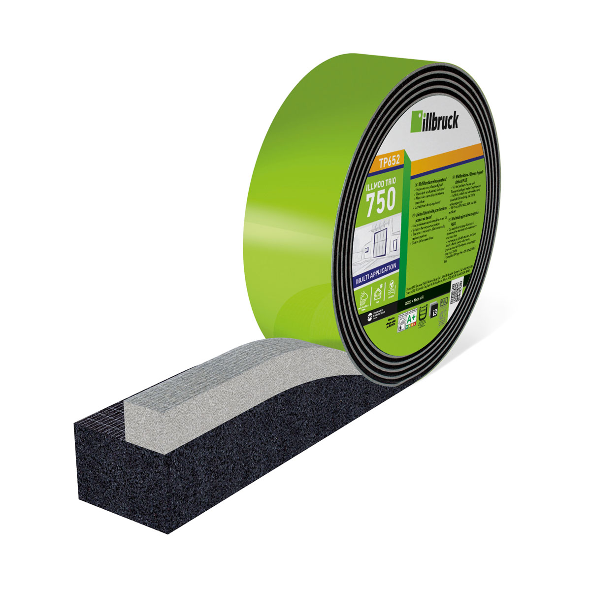 Multifunktionsdichtungsband TP652 Trioplex+88/8-15 6 m