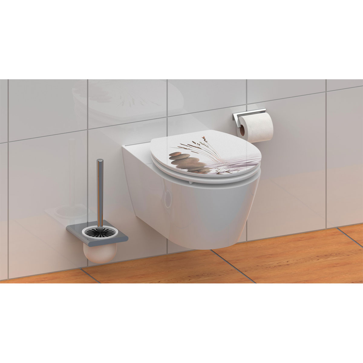 Schütte MDF HG WC-Sitz BALANCE mit Absenkautomatik Bild 7