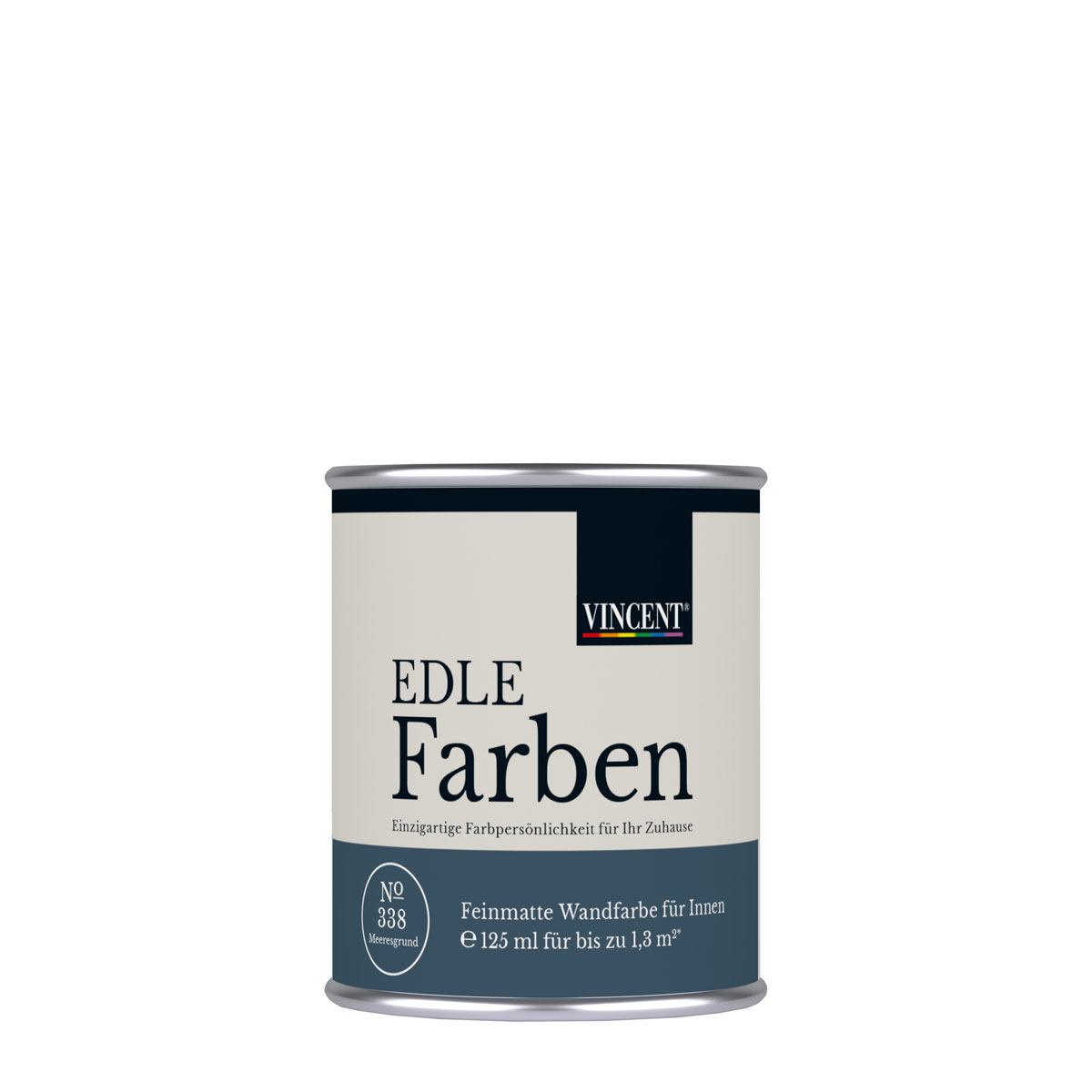 Vincent  Wandfarbe EDLE Farben Meeresgrund matt 0,125 L Bild 1