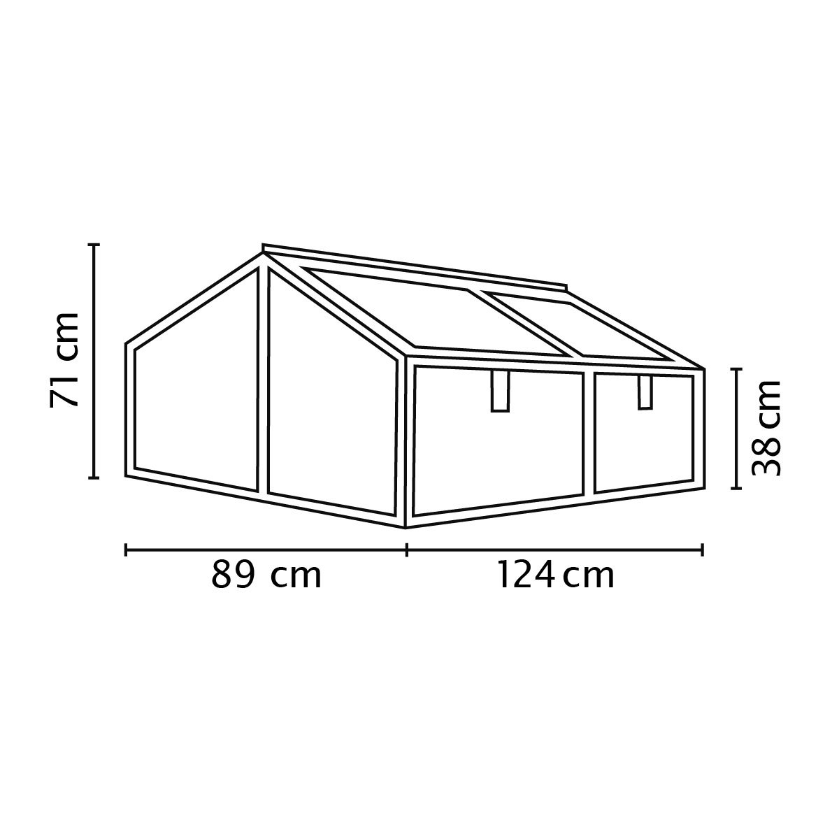Vitavia  Frühbeet Zola ESG alu Bild 8