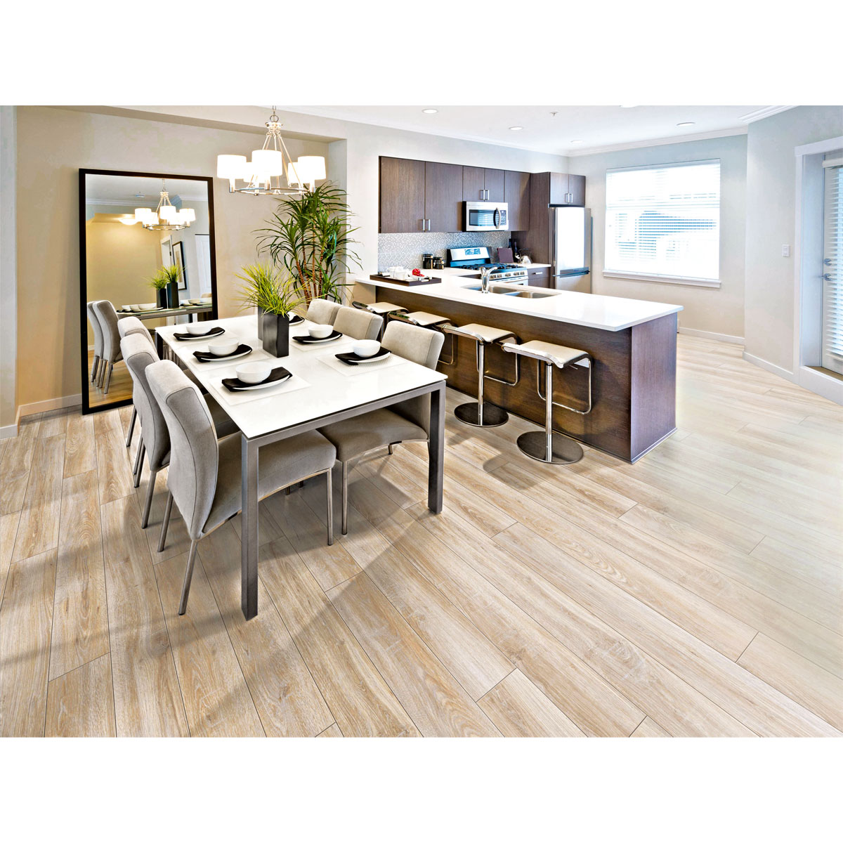 Specht Laminatboden Classic Bonanza Eiche 128,6 x 19,4 cm Bild 3