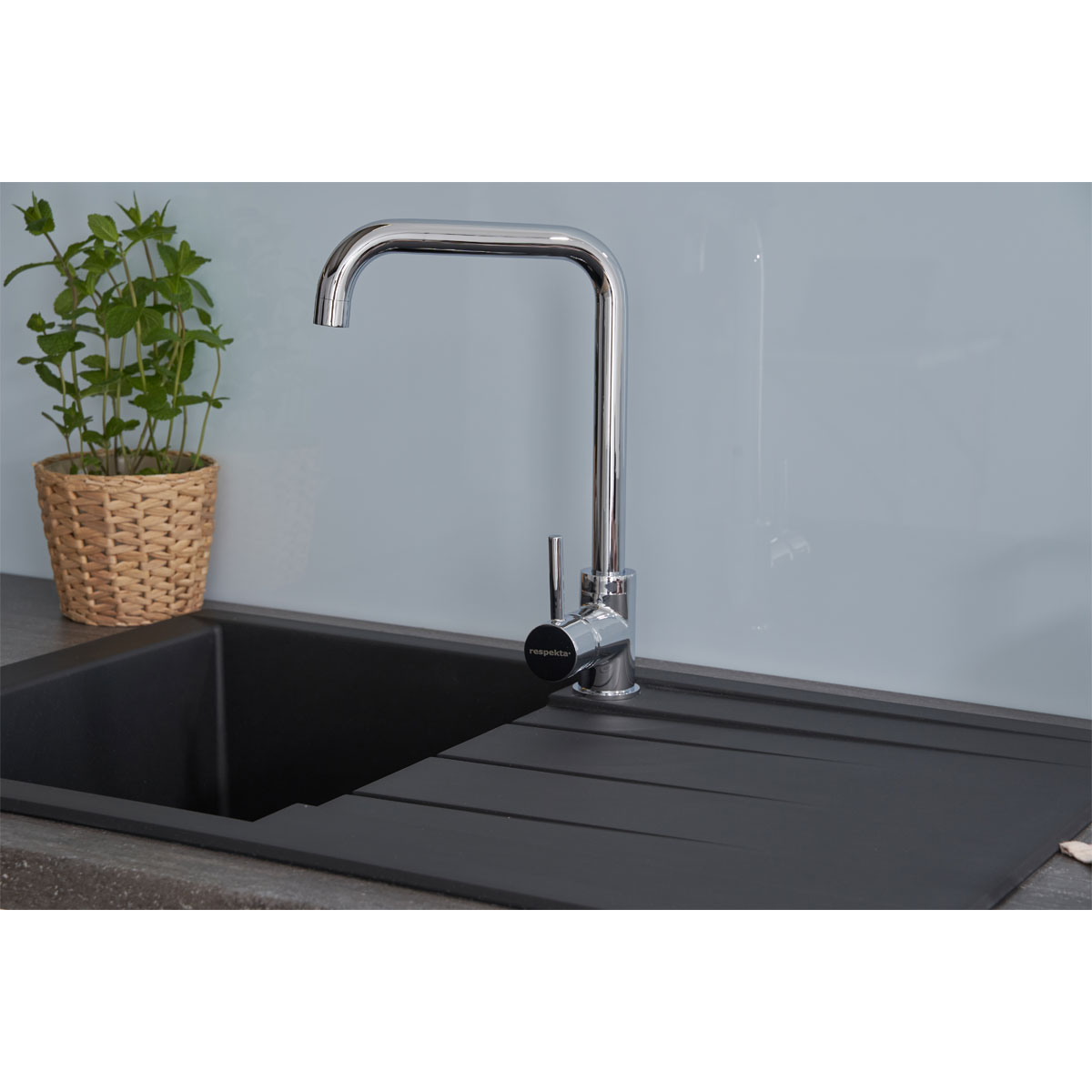 Respekta Einbauspüle Houston Mineralite Bild 7