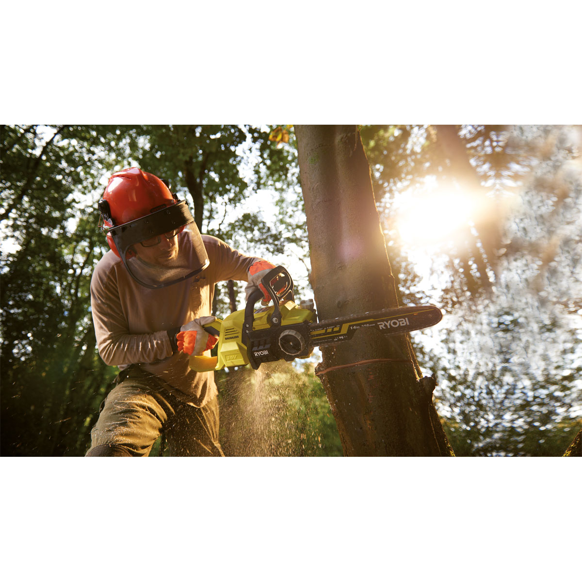 Ryobi  Akku-Kettensäge RY36CSX35A-0 ohne Akku und Ladegerät Bild 7