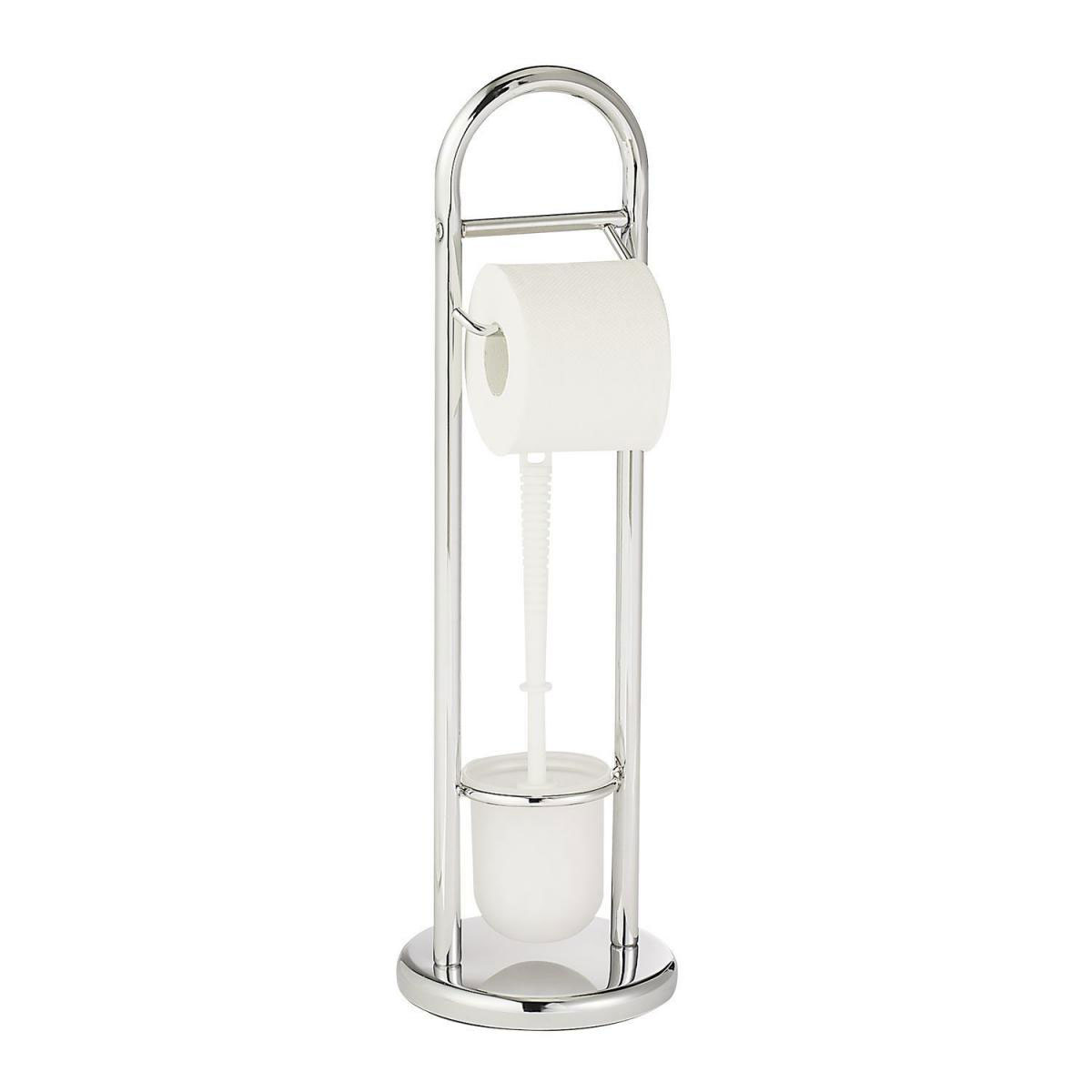 Wenko Stand WC-Garnitur Siena chrom