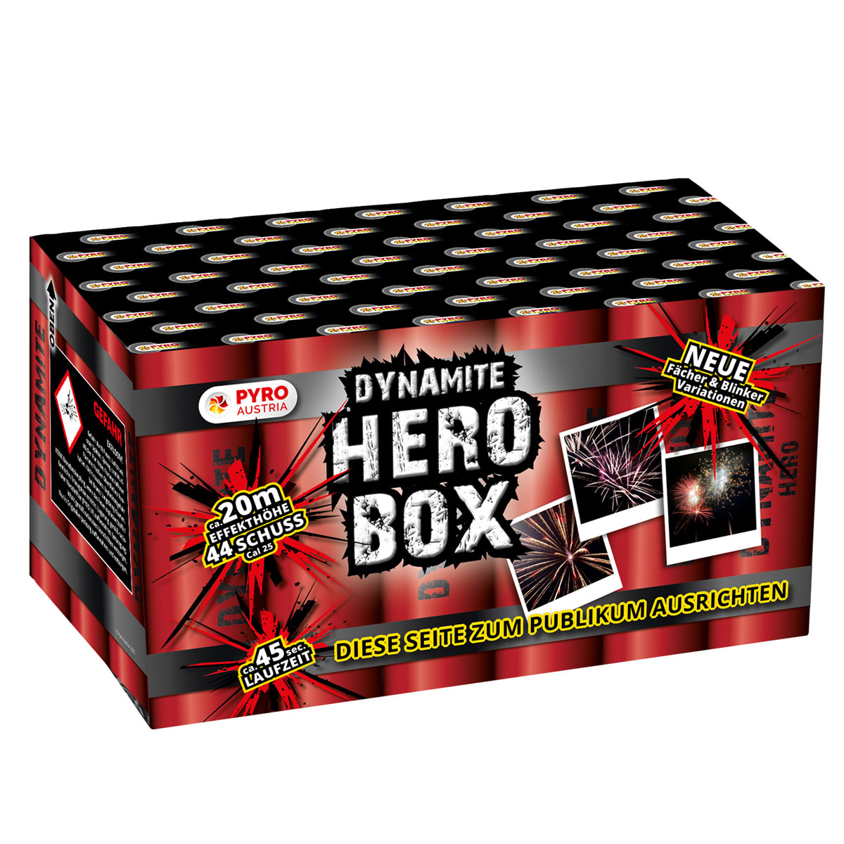 Feuerwerksbatterie Dynamite Hero Box