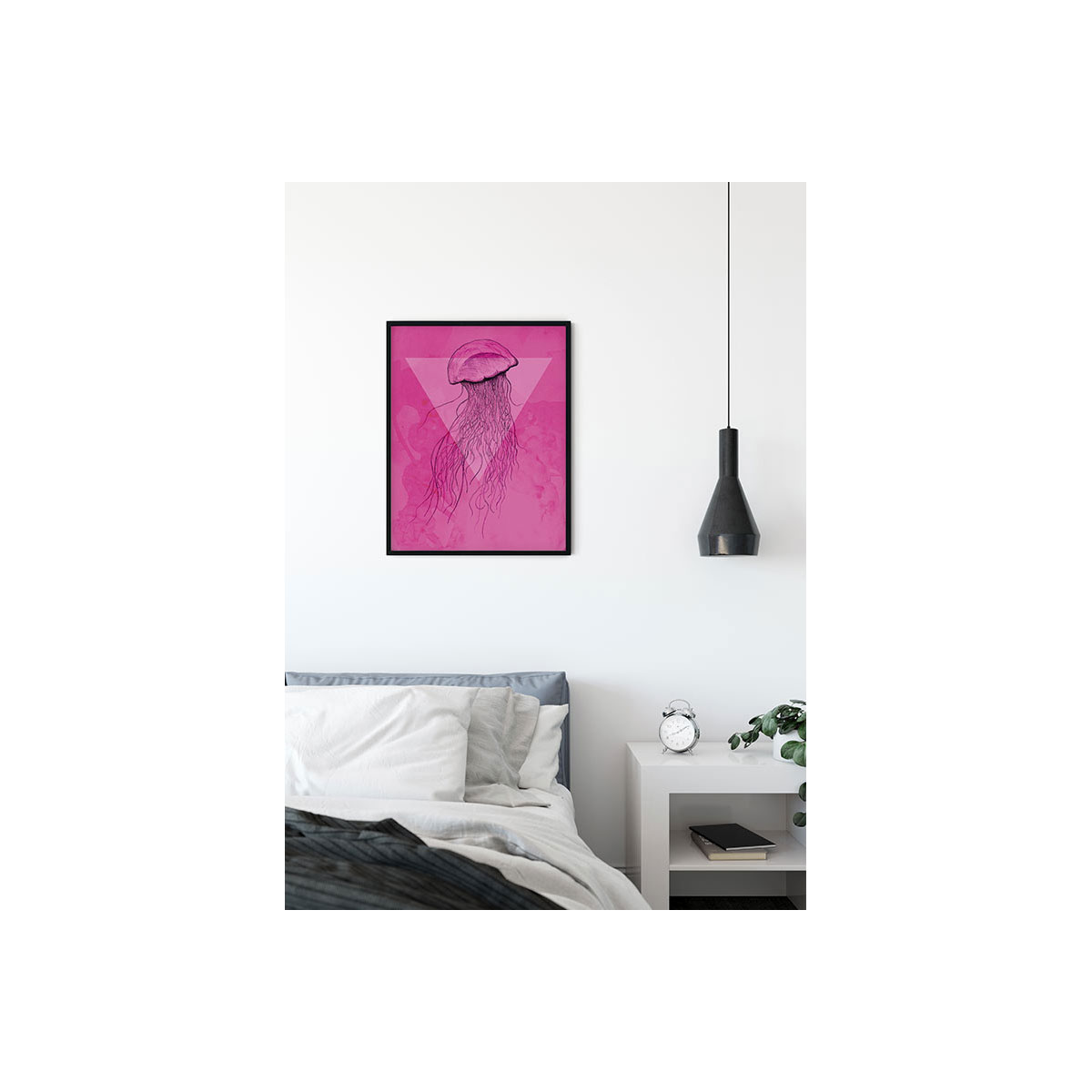 Komar  Wandbild Jellyfish Pink 50x70 cm Bild 3