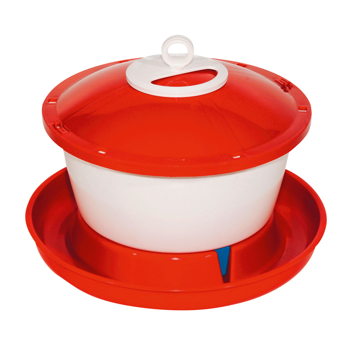 Geflügel-Tränke Rapid Clean 6 L rot-weiß