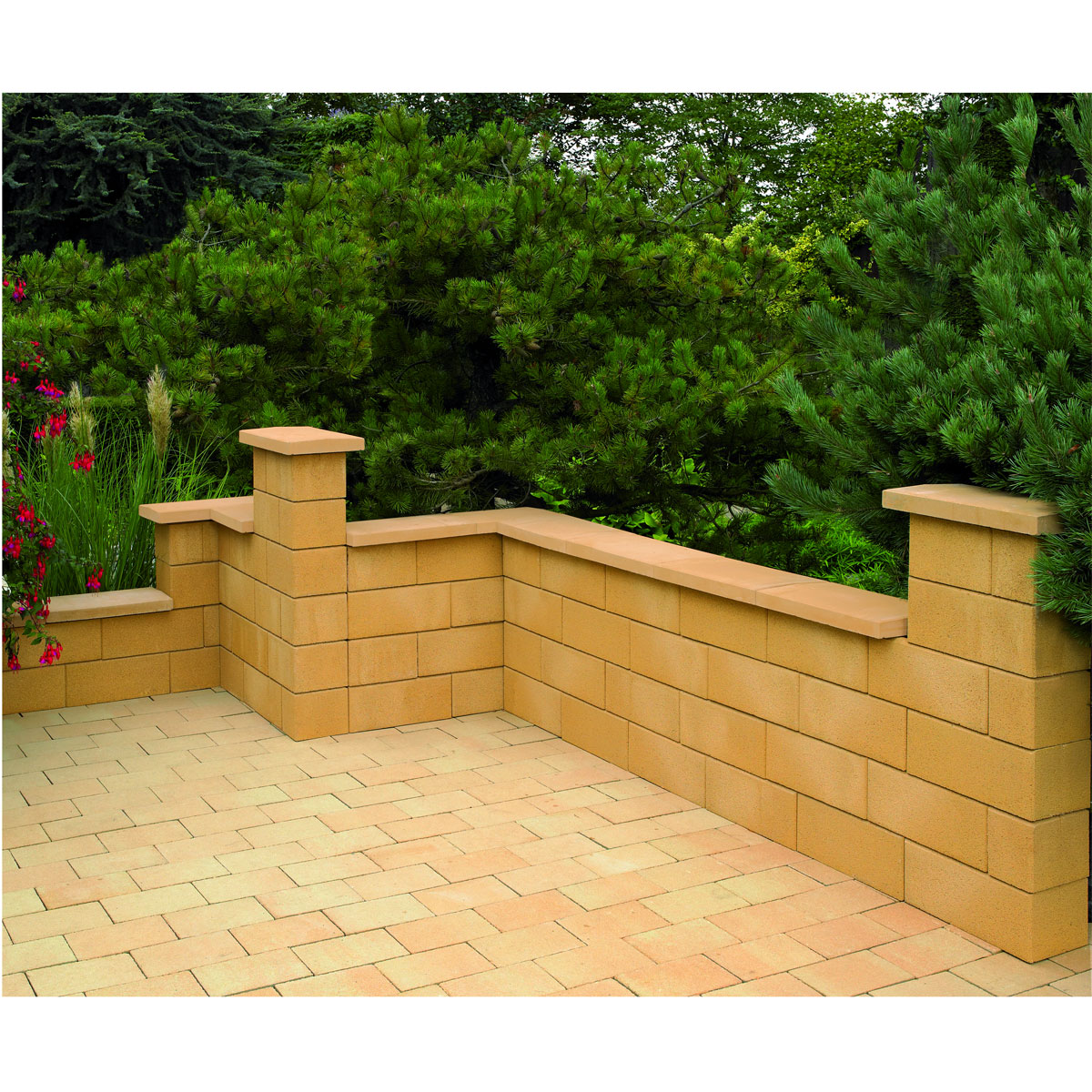 Pflaster Allee diamant gelbsand melange 16 x 24 x 8 cm  Bild 8