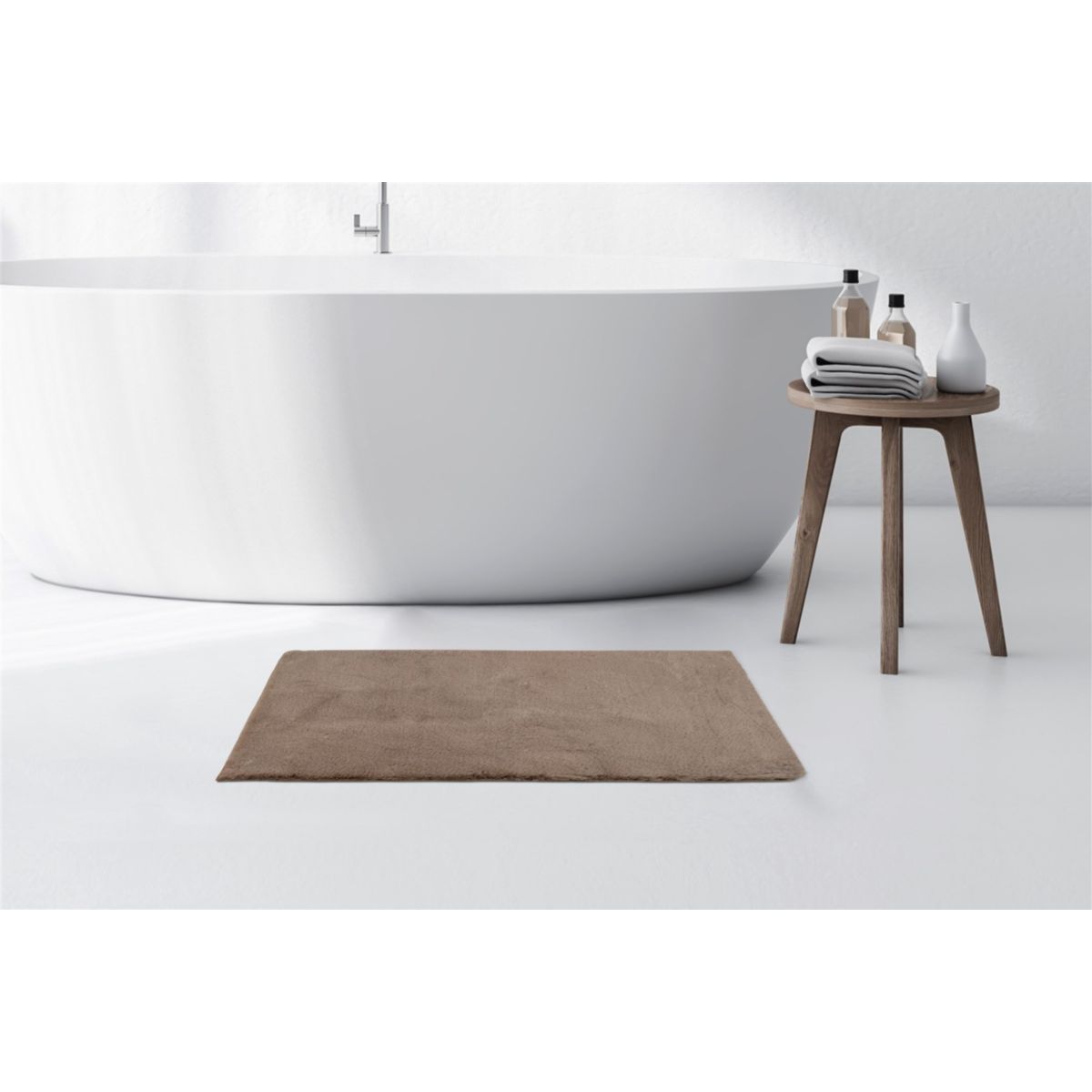 Badematte Rabbit Light 225 dunkelbeige 50 x 90 cm Bild 2