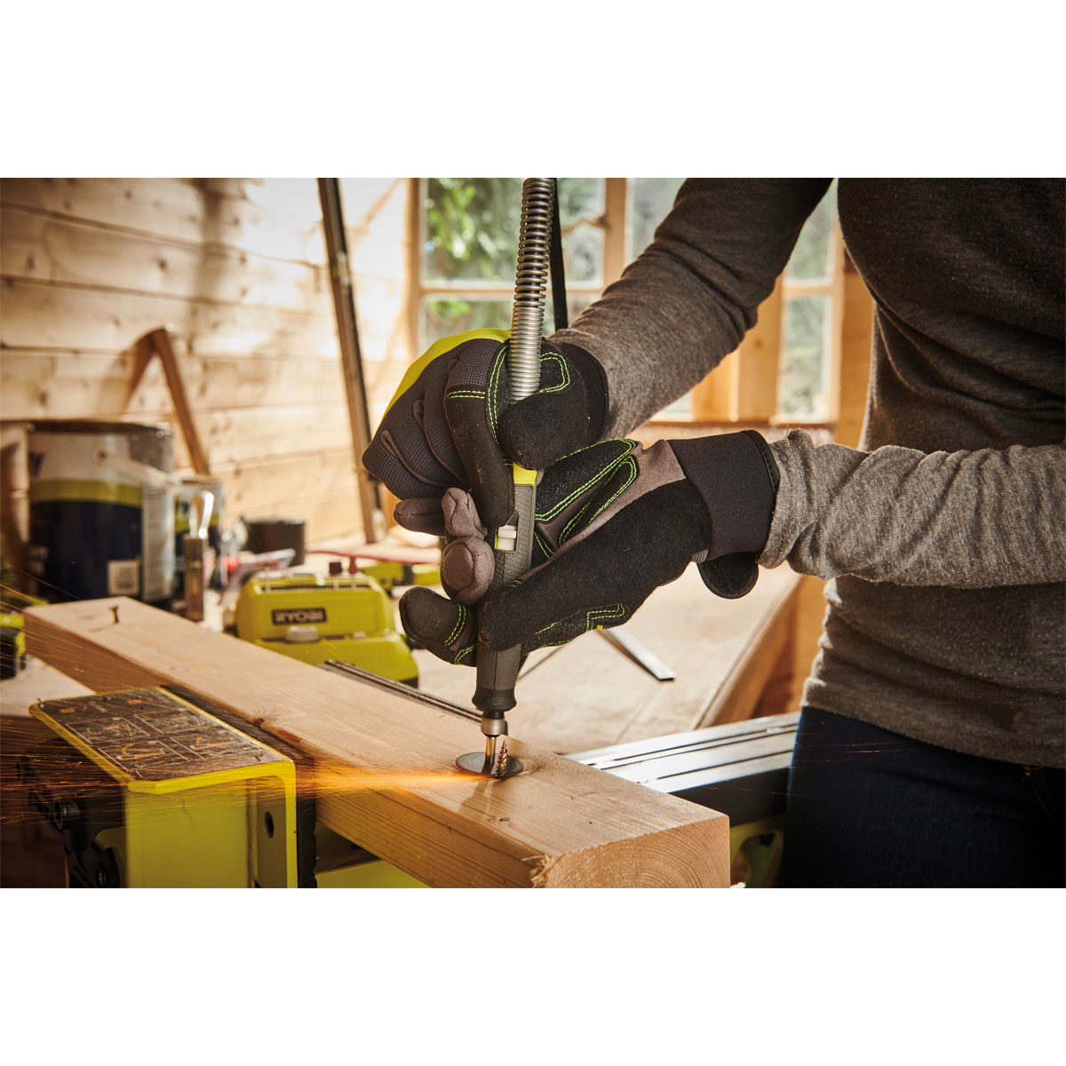 Ryobi  Akku-Rotationswerkzeug R18RT-0 inkl 33-teiligem Zubehör ohne Akku und Ladegerät Bild 5