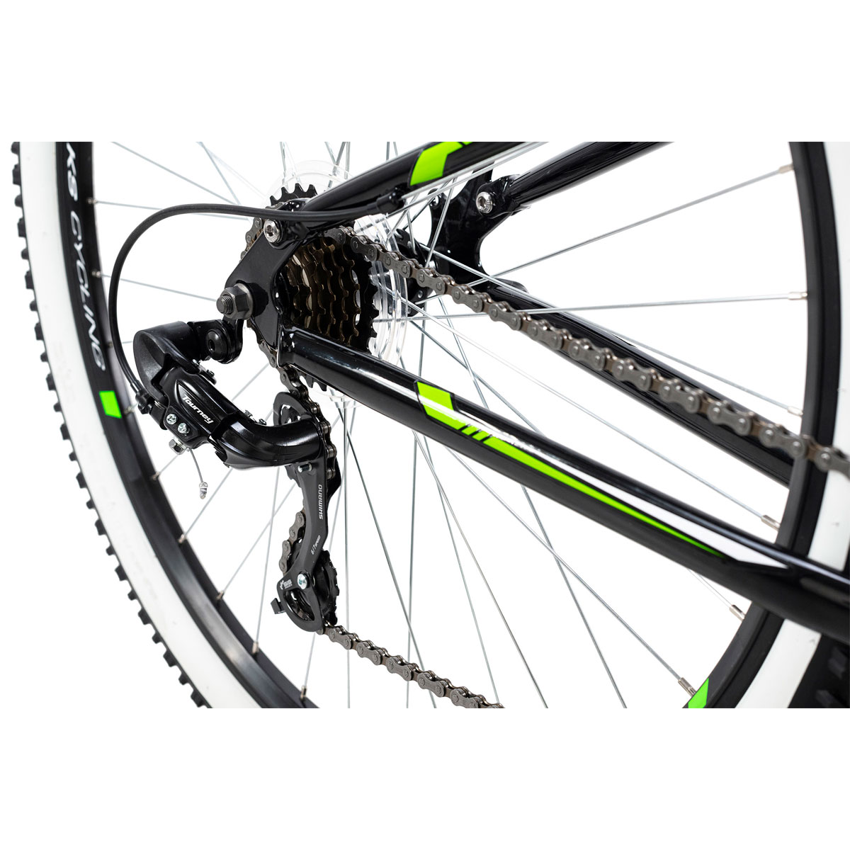 KS Cycling Mountainbike Scrawler Fully 26 Zoll weiß Bild 3