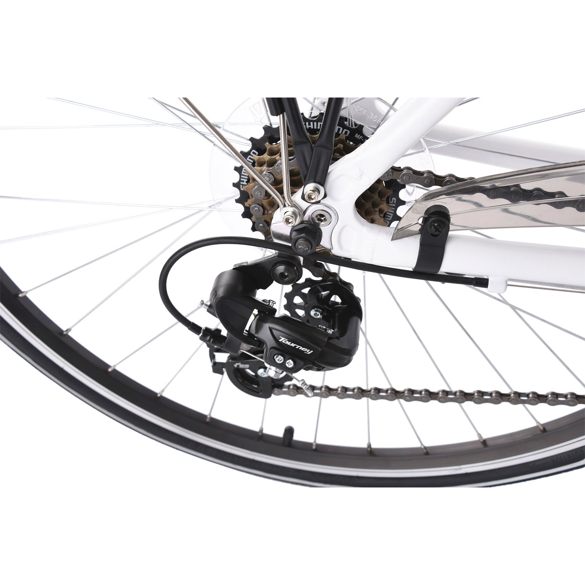 KS Cycling Trekkingrad Metropolis Damen Multilenker 53 cm weiß Bild 3