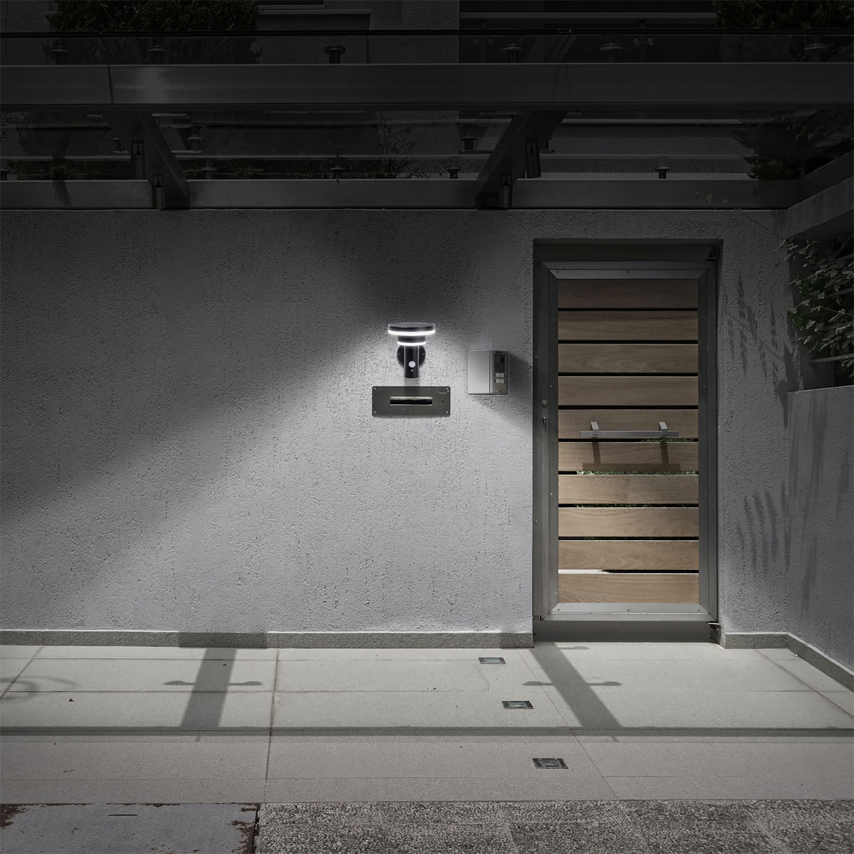 näve  LED-Solar Außenwandleuchte Nora Bild 8