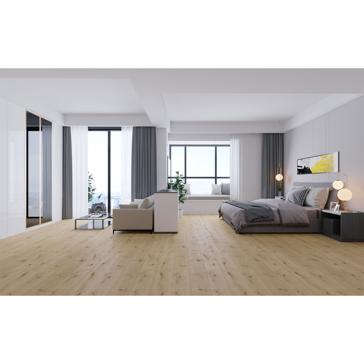 FIXED Dry Back Vinylboden Eiche Hell 1219 x 184 x 2,5 mm Bild 4