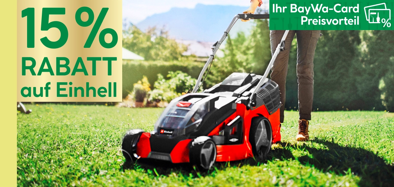 15 Prozent Rabatt auf Einhell