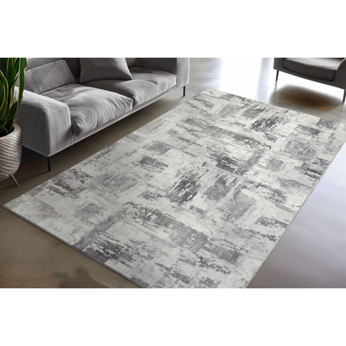 Visionary 128 Grau 120cm x 170cm Bild 5