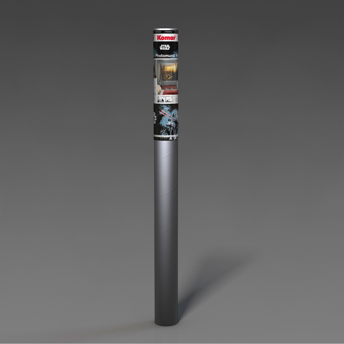 Komar  Papier Fototapete Star Wars Coruscant View 368x254 cm Bild 5