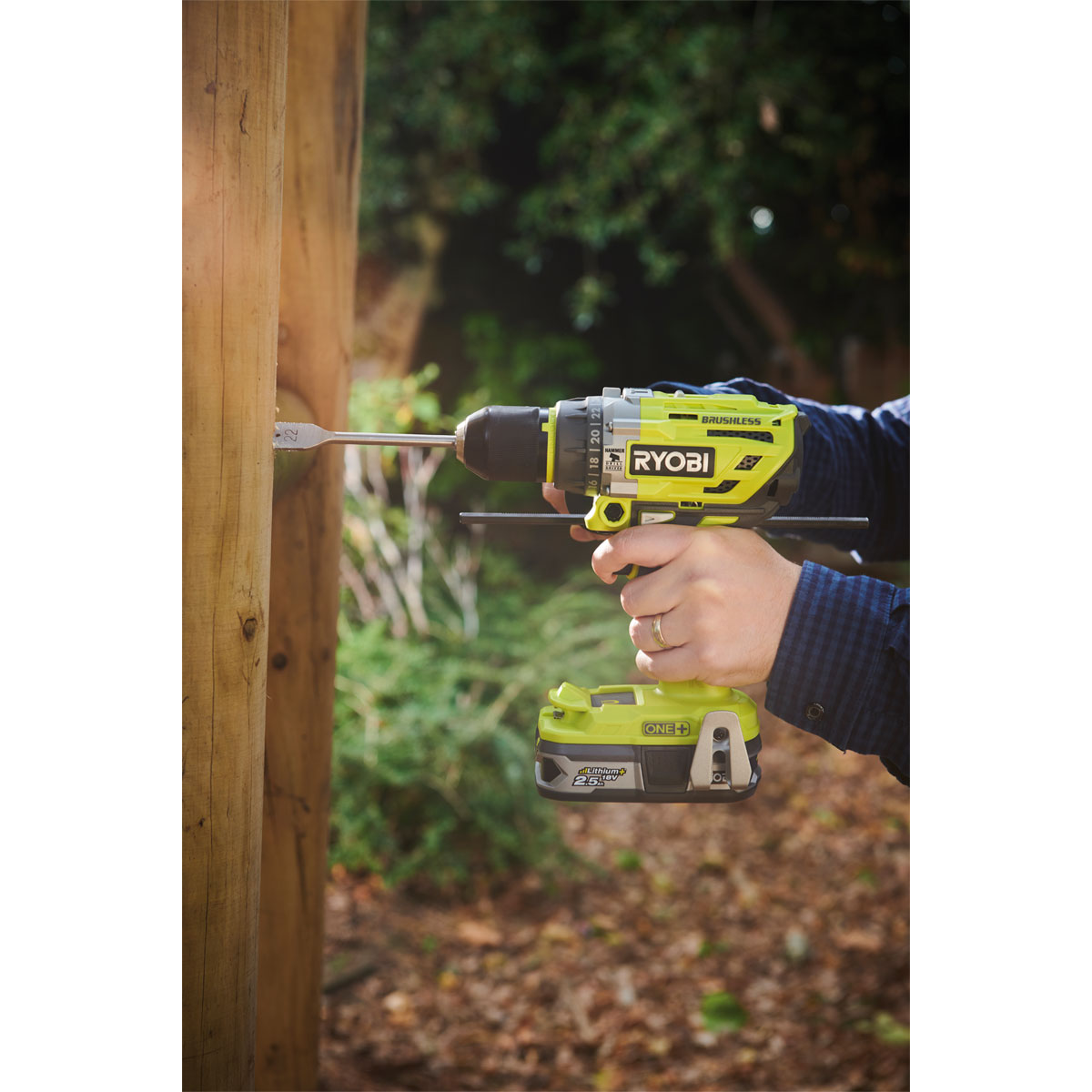 Ryobi  Akku-Schlagbohrschrauber R18PD7-0 ohne Akku und Ladegerät Bild 4