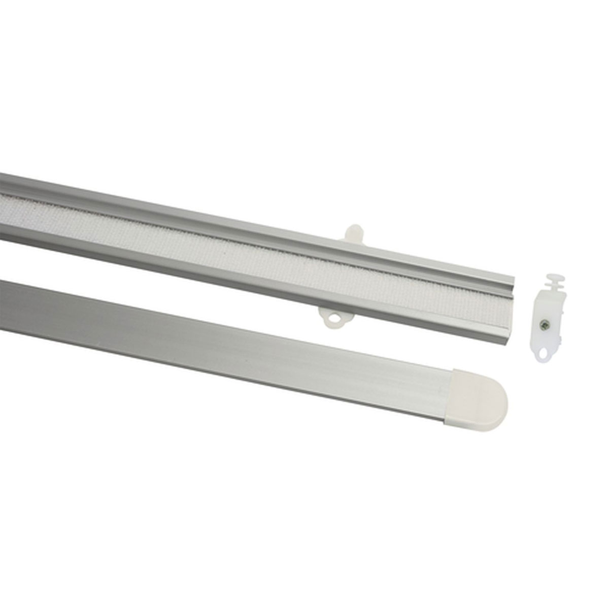 Gardinia Paneelwagen 60 cm mit Beschwerungsprofil silber Bild 1