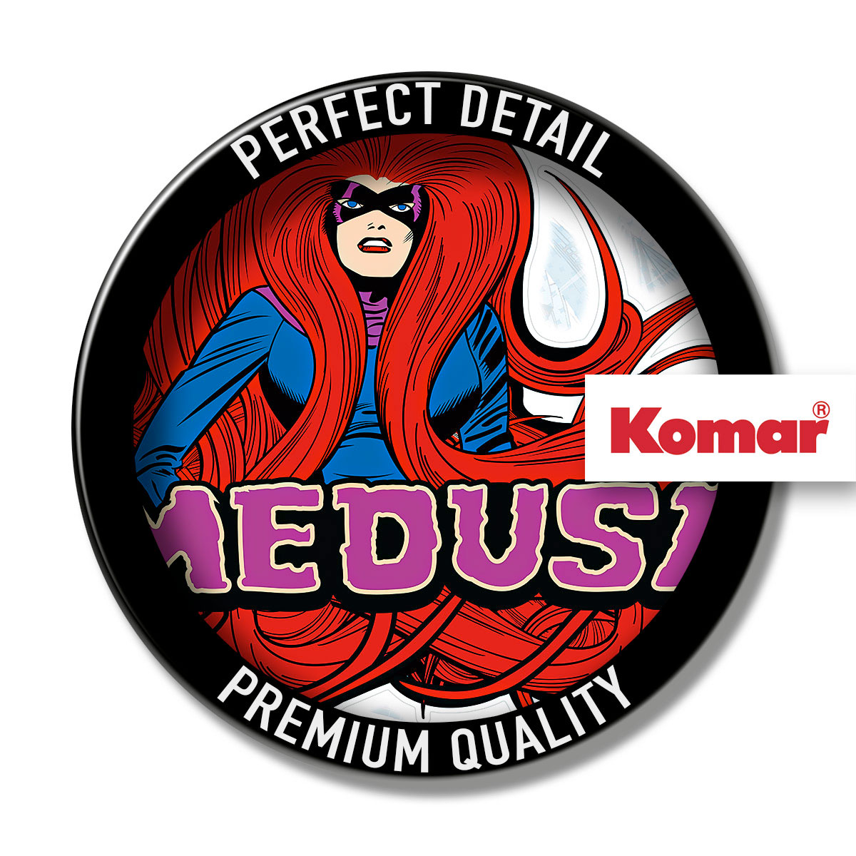 Komar  Wandtattoo Medusa Comic Classic 50x70 cm Bild 3