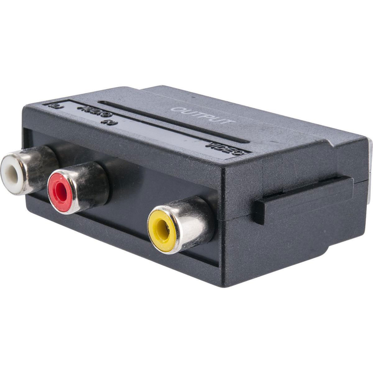 Schwaiger AV-Adapter schwarz Bild 2