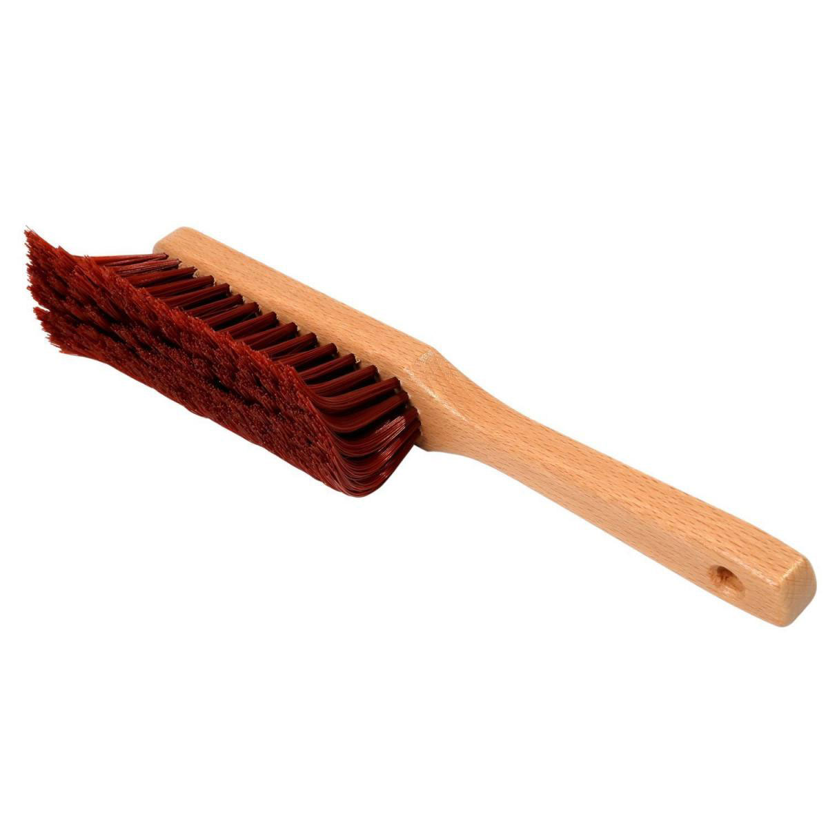 Krallenbesen Handfeger mit Holzgriff mit Kunststoffborsten