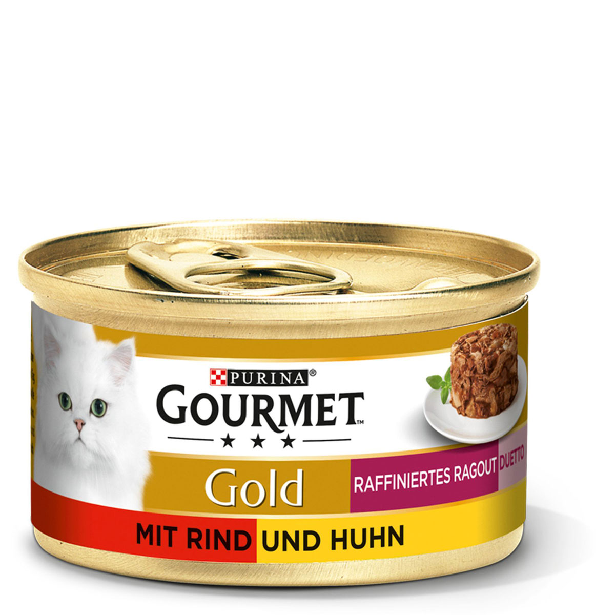 Gourmet Gold Ragout Duetto mit Rind Huhn 85g
