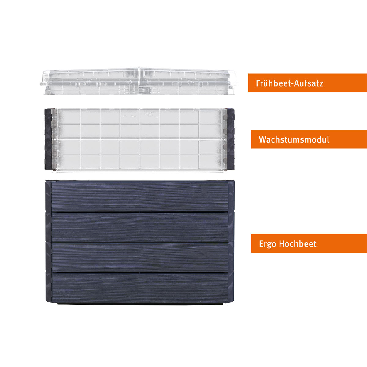 Garantia Hochbeet ERGO QUADRO TurboPlus M 85 Wood Bild 2