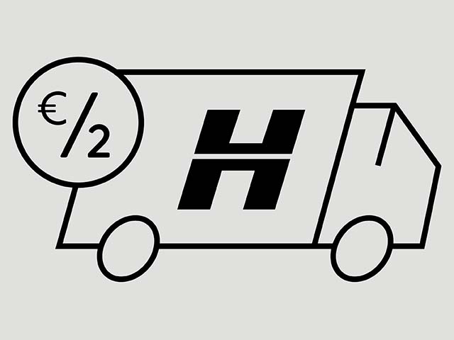 Spedition zum halben Preis Icon