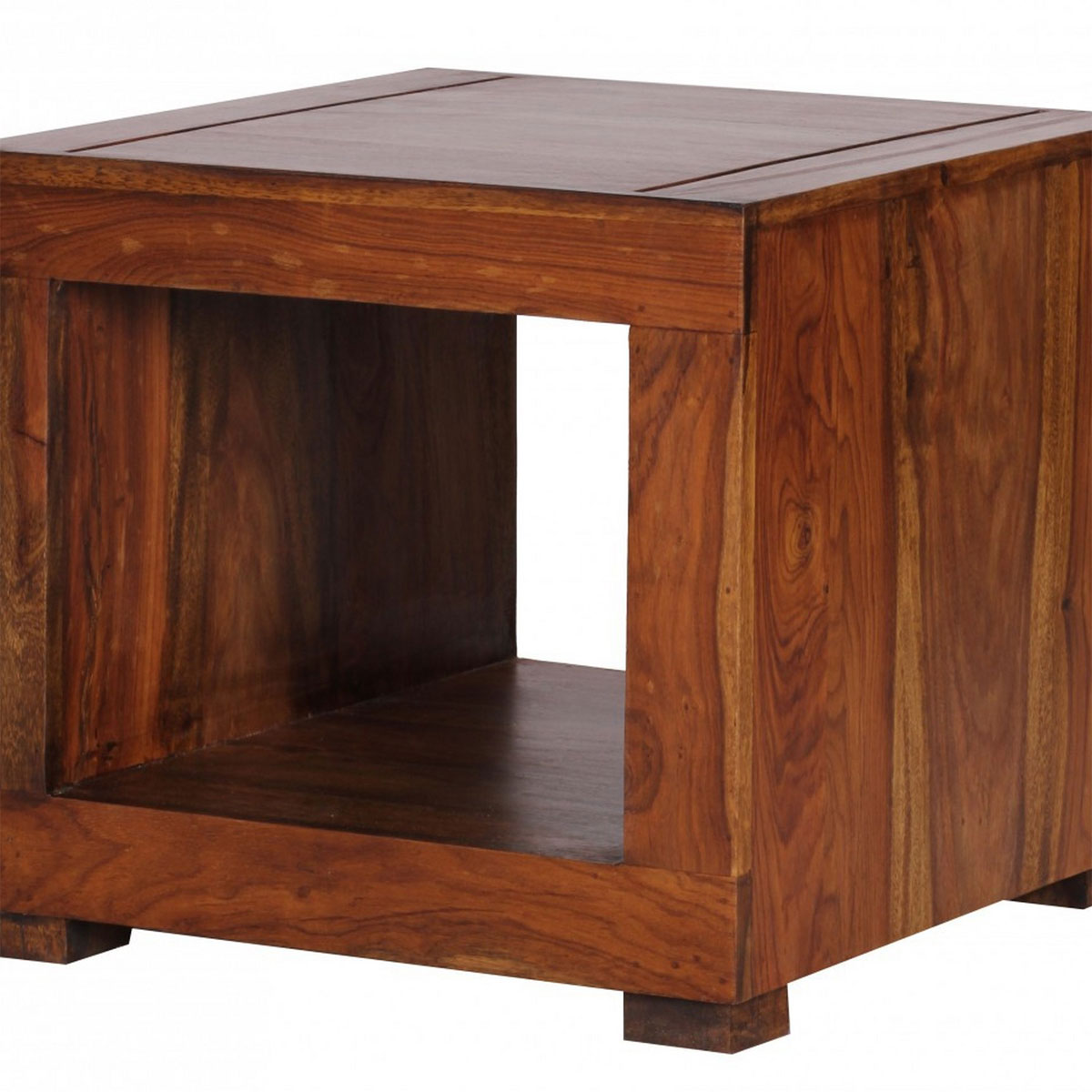Wohnling Couchtisch „Sheesham“, 50x50 cm Bild 5