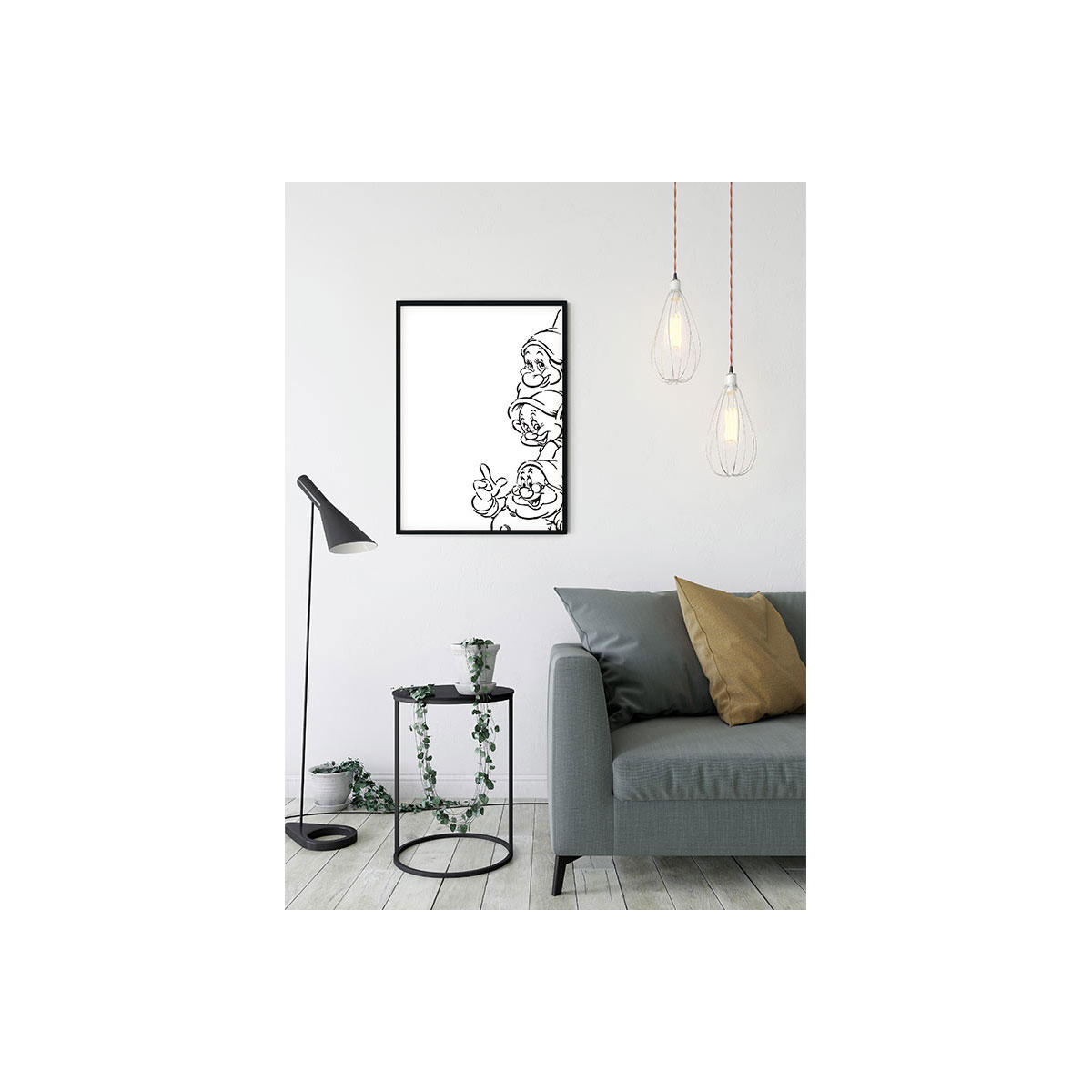 Komar  Wandbild Snow White Dwarves 30x40 cm Bild 5