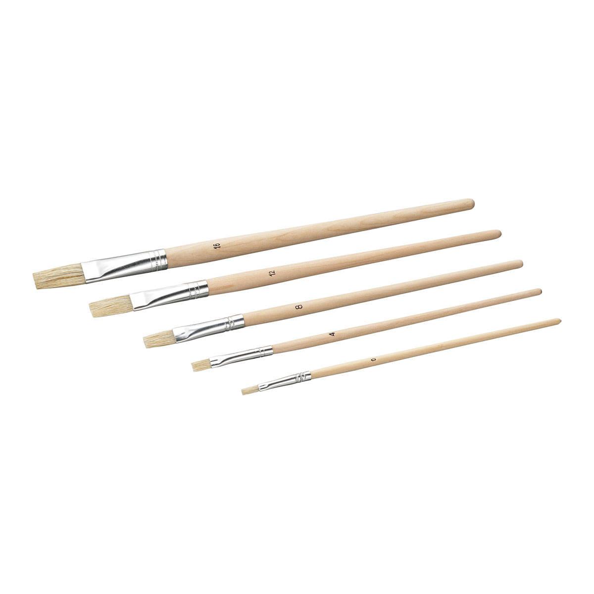 Color Expert Ölmalpinsel-Set 5-teilig Größe 0/4/8/12/16