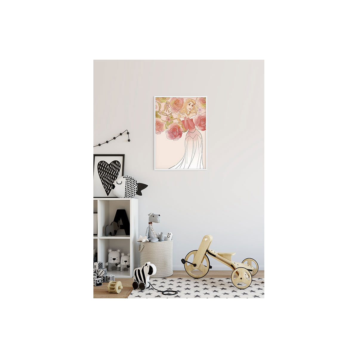 Komar  Wandbild Sleeping Beauty Roses 50x70 cm Bild 8